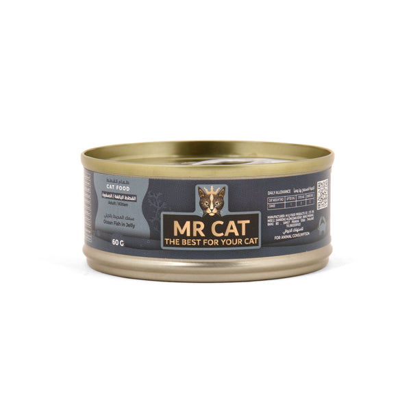 MR CAT Ocean Fish in Jelly 60g  مستر كات سمك المحيط بالجيلي 60 جم